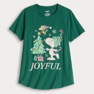 Peanuts Snoopy Graphic Short Sleeve Tee